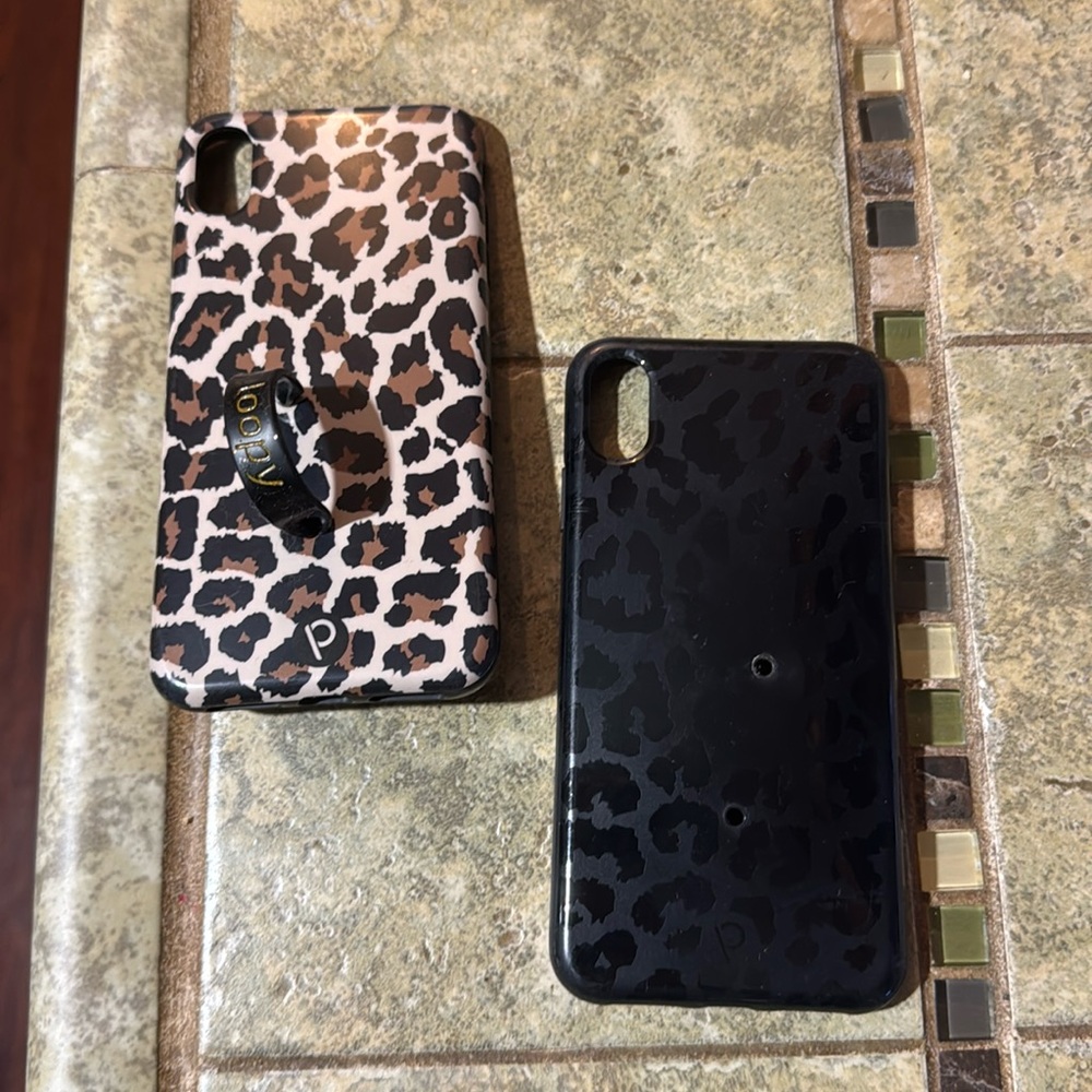 LOOPY cheetah / leopard case bundle